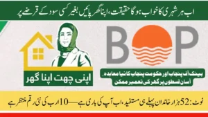 Apni Chhat Apna Ghar Program: Punjab Govt Signs BOP Housing Loan Agreement to Distribute Rs. 10 Billion