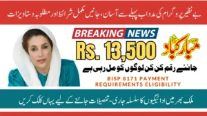 BISP 8171 Payment Requirements Eligibility Updated Full Criteria and Documents You Need to Qualify Now