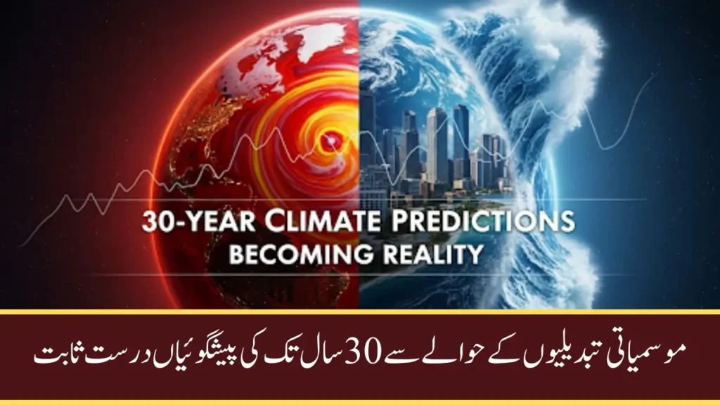 30-Year Climate Model Accuracy: How Old Predictions Came True