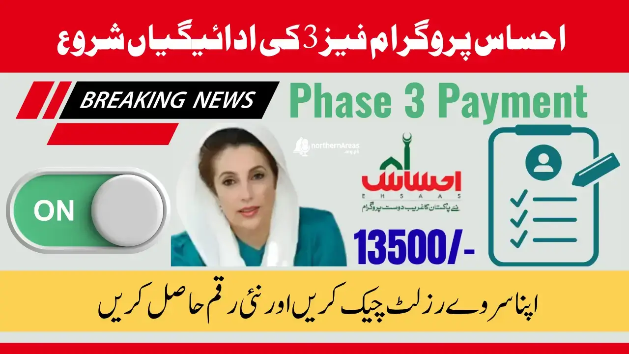 8171 Ehsaas Program Phase 3 Payments Start in November 2025 – Check Eligibility & Status