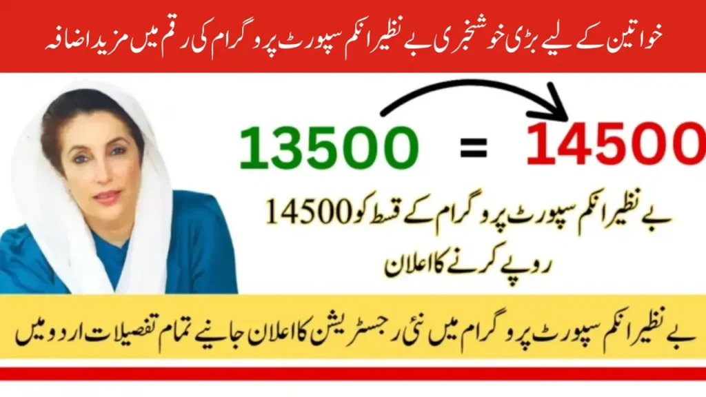 BISP Kafalat Payment Increase January 2026 – Government Confirms Rs 14,500 For Eligible Families