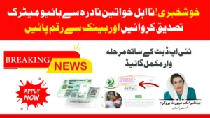 NADRA Biometric BISP 8171 Payment Process Full Guide to Confirm Eligibility & Receive Your Payment Via Bank