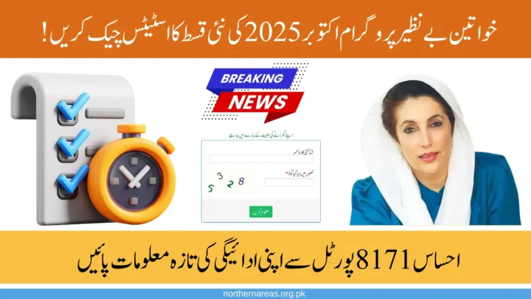 Ehsaas 8171 Tracking Portal October 2025 Instant Check for Eligibility and Payment Updates