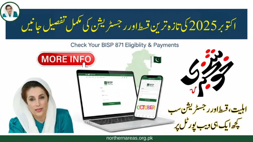 BISP Web Portal October 2025 Update – Currently Payment & Registration Details