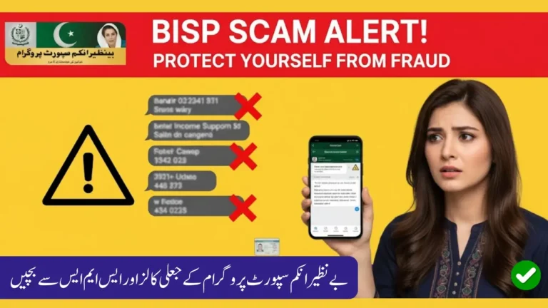 BISP 8171 Scam Alert: How to Spot Fake Calls and SMS and Protect Your CNIC (Free Registration Explained)