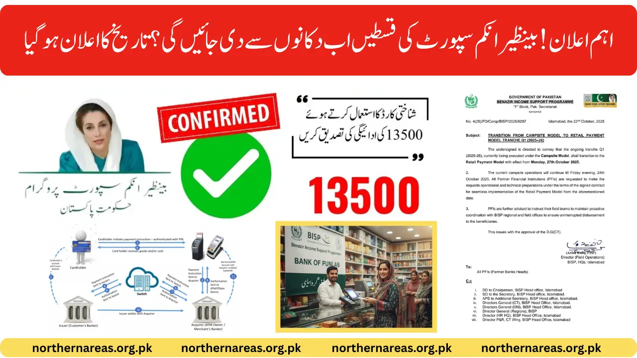 Benazir Income Support Payments Move to Retail Shops From This Monday – Official Notification Issued