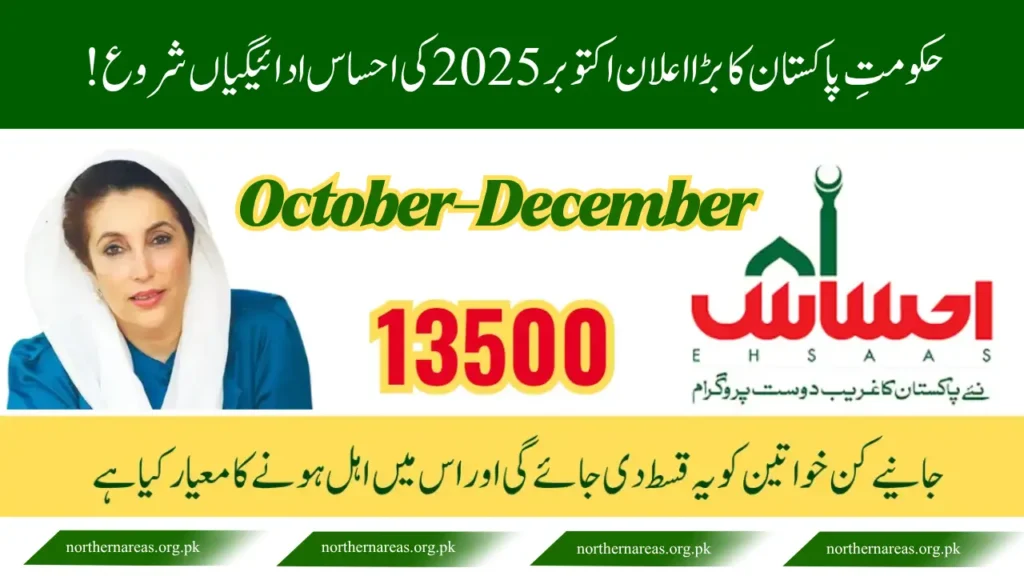 Ehsaas Program October 2025 Payments Started – Check Your CNIC & Payment Status Online
