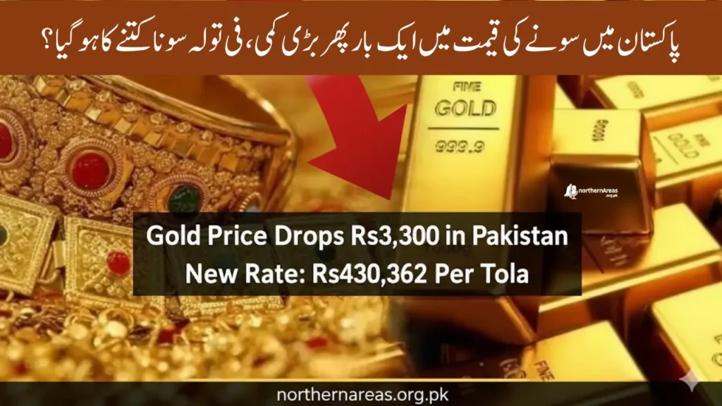 Gold Price Pakistan Today: Per Tola Falls Rs3,300 to Rs430,362 - What Buyers Should Know