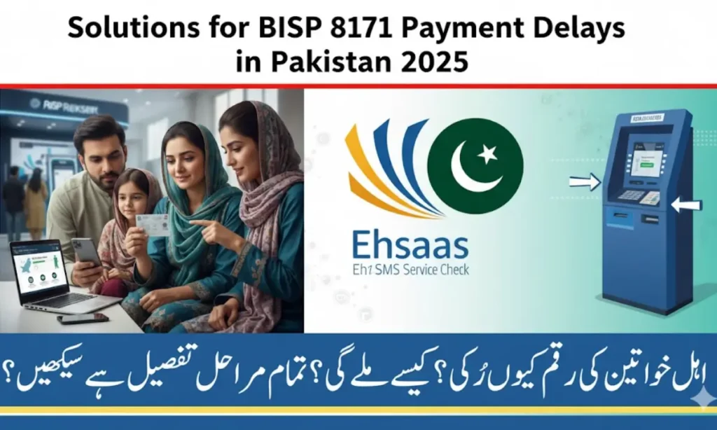 Solutions for BISP 8171 Payment Delays in Pakistan for 2025 - AidPulse Playbook