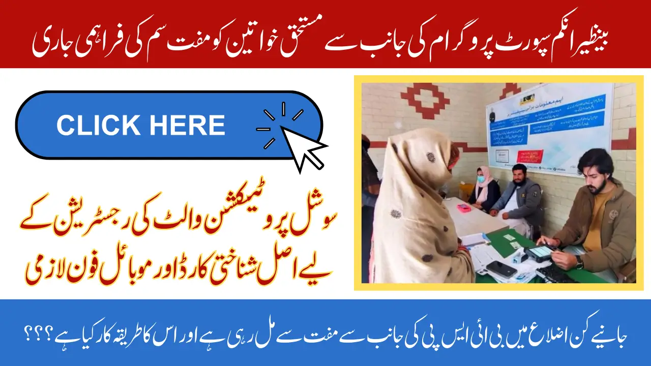 BISP Free SIM Distribution Full Step-by-Step Process for Eligible Women in 2025