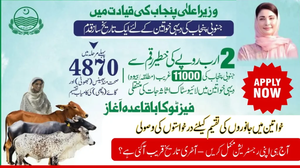 Punjab Livestock Program Phase 2 Applications Are Open for Rural Women Until 25 Nov 2025 Know Step-By-Step Method