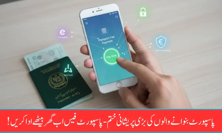 Streamlining Passport Fee Payments in Pakistan: A Complete Guide to the Passport Fee Asaan System