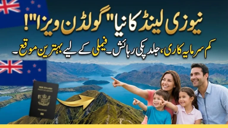 New Zealand Announces Golden Visa Scheme for Global Investors