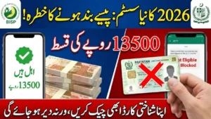 8171 CNIC Check 2026: Why One Verification Decides Your BISP Payment