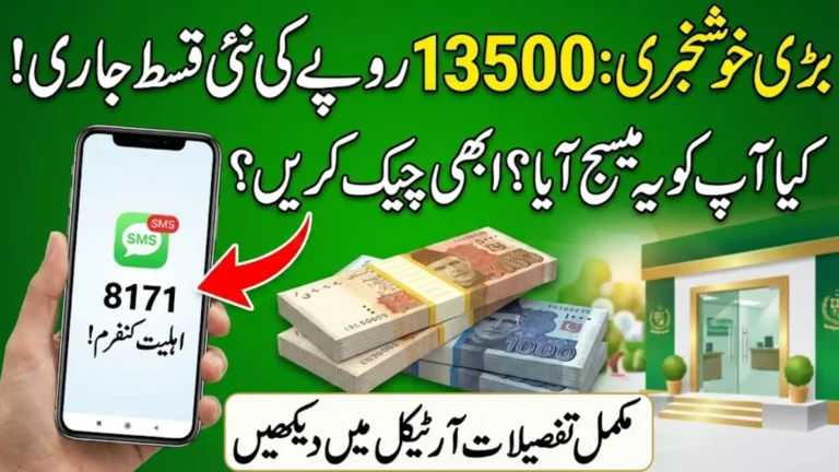 8171 CNIC Check February 2026: Complete Guide to Rs. 13,500 BISP Payment Eligibility