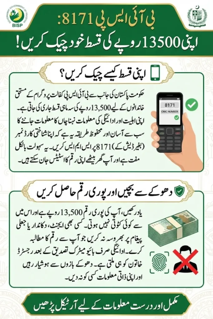 8171 Web Portal 2026 Fresh, Clear and Updated Guide for BISP 13,500 Payment