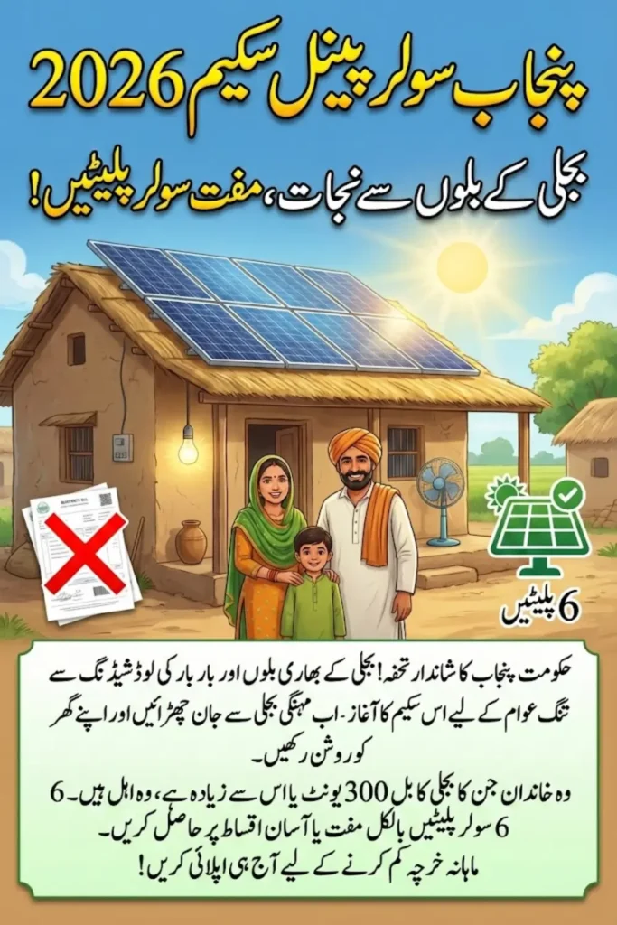 Punjab Solar Panel Scheme 2026: Complete Guide to Free Solar Plates, Eligibility, and Application Process