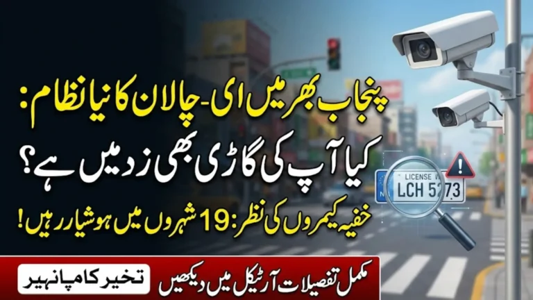 Punjab e-challan Expansion: Smart Safe City Cameras Now Cover 19 Cities