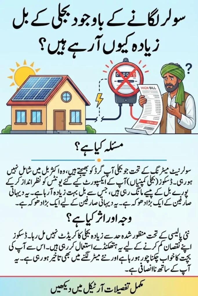 Solar Net Metering Crisis in Pakistan: Why Consumers Are Receiving Inflated Electricity Bills