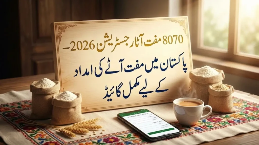 8070 Muft Atta Registration 2026 Full Guide for Free Flour Assistance in Pakistan