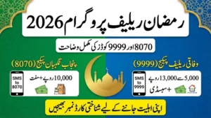 Ramzan Relief SMS Programs in Pakistan 2026: 8070 vs 9999 Codes Explained