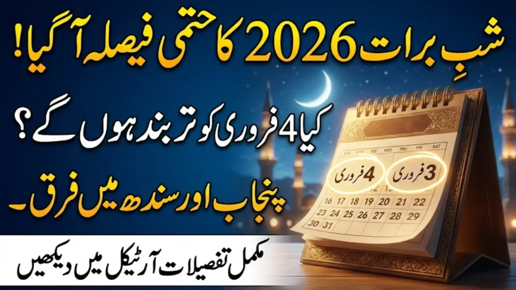 Shab-e-Barat 2026 in Pakistan: Date, Religious Importance, and Official Holiday Status Explained